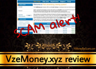 VzeMoney.xyz review scam
