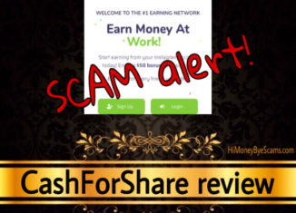 CashForShare review scam