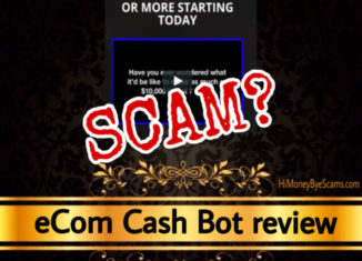 eCom Cash Bot scam review