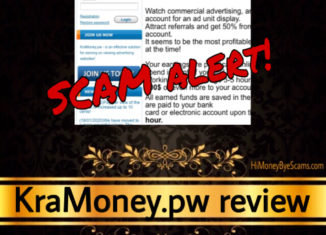 KraMoney.pw review scam