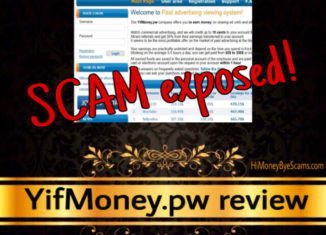 YifMoney.pw review scam