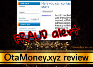 OtaMoney.xyz review scam