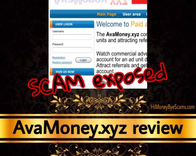 AvaMoney.xyz review scam
