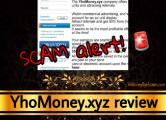 YhoMoney.xyz review scam