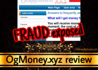 OgMoney.xyz review scam