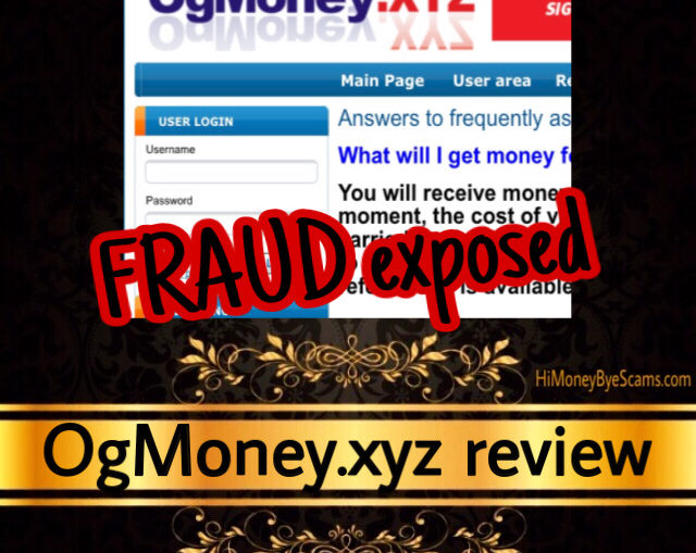 OgMoney.xyz review scam