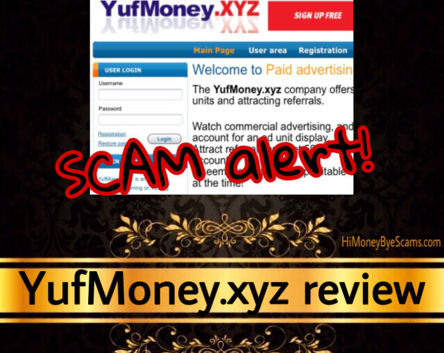YufMoney.xyz review scam