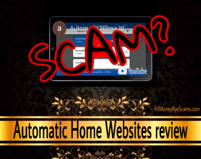 Automatic Home Websites review scam