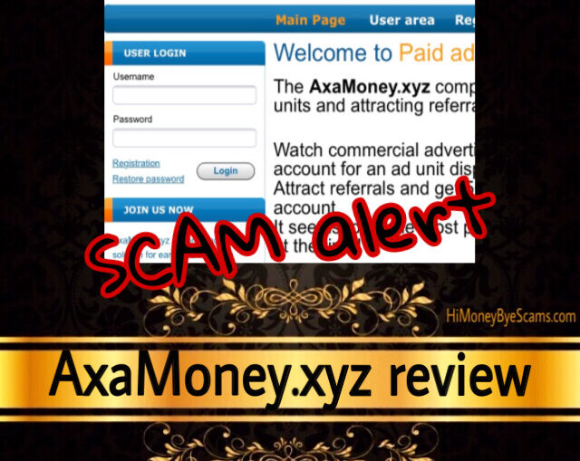 AxaMoney.xyz review scam