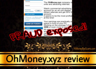 OhMoney.xyz review scam
