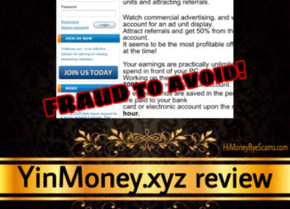 YinMoney.xyz review scam