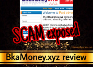 BkaMoney.xyz review scam