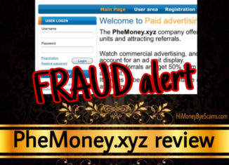 PheMoney.xyz review scam