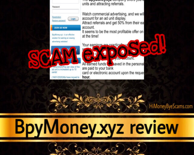 BpyMoney.xyz review scam