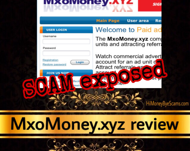 MxoMoney.xyz review scam