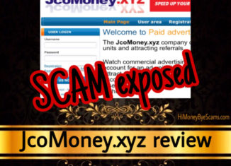 JcoMoney.xyz review scam