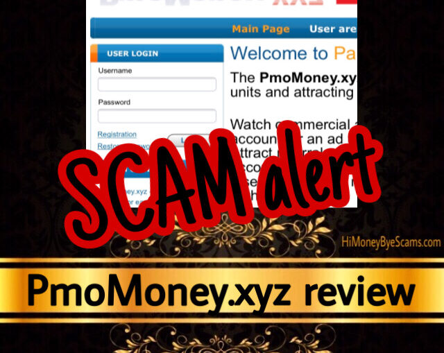 PmoMoney.xyz review scam
