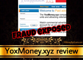 YoxMoney.xyz review scam