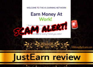 JustEarn review scam