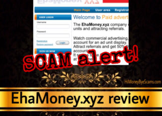 EhaMoney.xyz review scam
