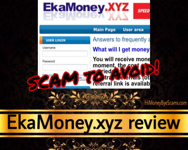 EkaMoney.xyz review scam