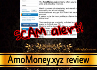 AmoMoney.xyz review scam