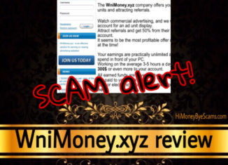 WniMoney.xyz review scam