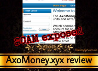 AxoMoney.xyz review scam