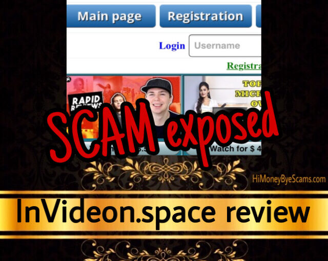 InVideon.space review scam