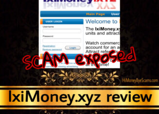 IxiMoney.xyz review scam