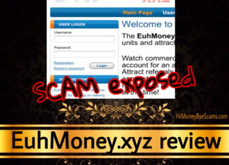 EuhMoney.xyz review scam