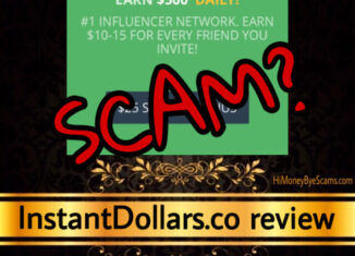 InstantDollars.co review scam