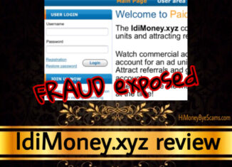 IdiMoney.xyz review scam