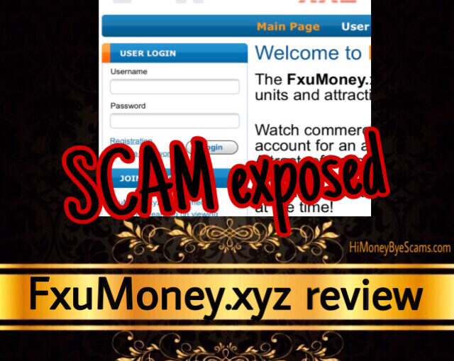 FxuMoney.xyz review scam