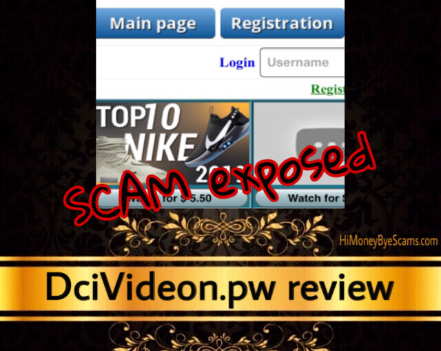 DciVideon.pw review scam