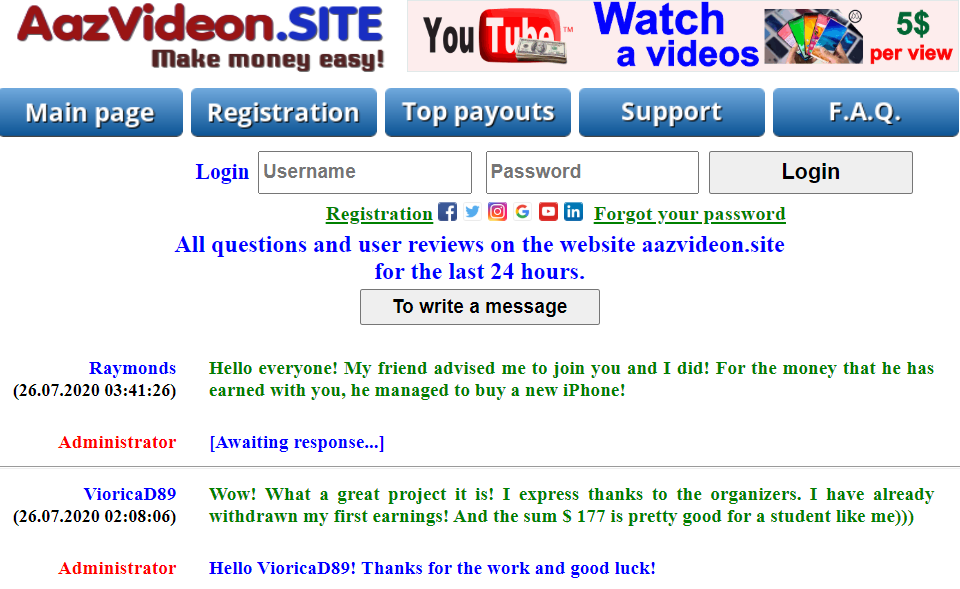 AazVideon.site review scam