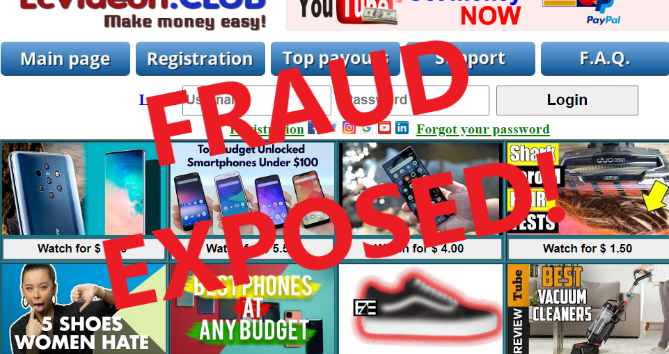 EcVideon.club review scam