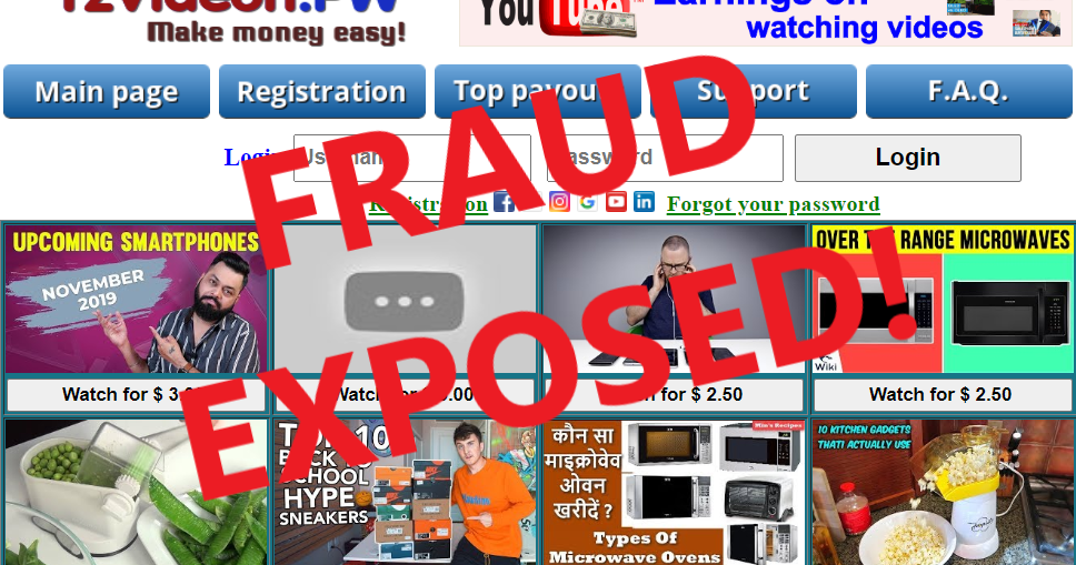 YzVideon.pw review scam