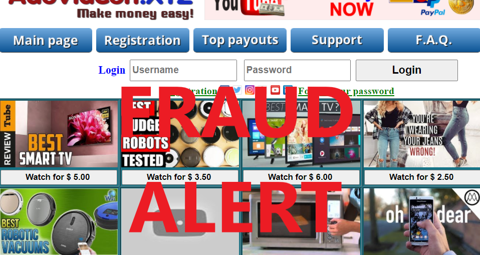 AdoVideon.xyz review scam