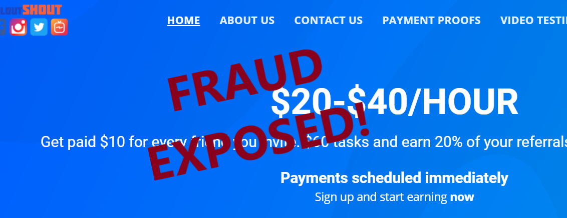 CloutShout.co review scam