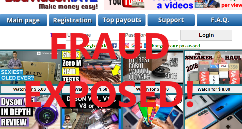 BbaVideon.xyz review scam