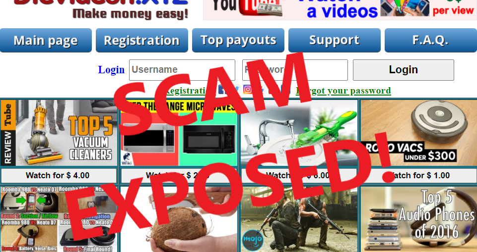 DfeVideon.xyz review scam