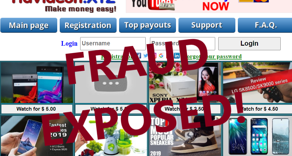 YfaVideon.xyz review scam