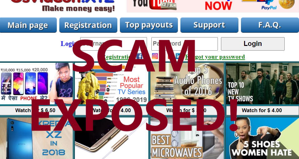 OsVideon.xyz review scam