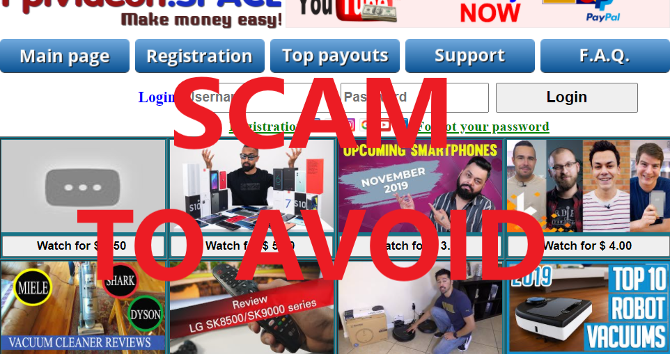 PpiVideon.space review scam