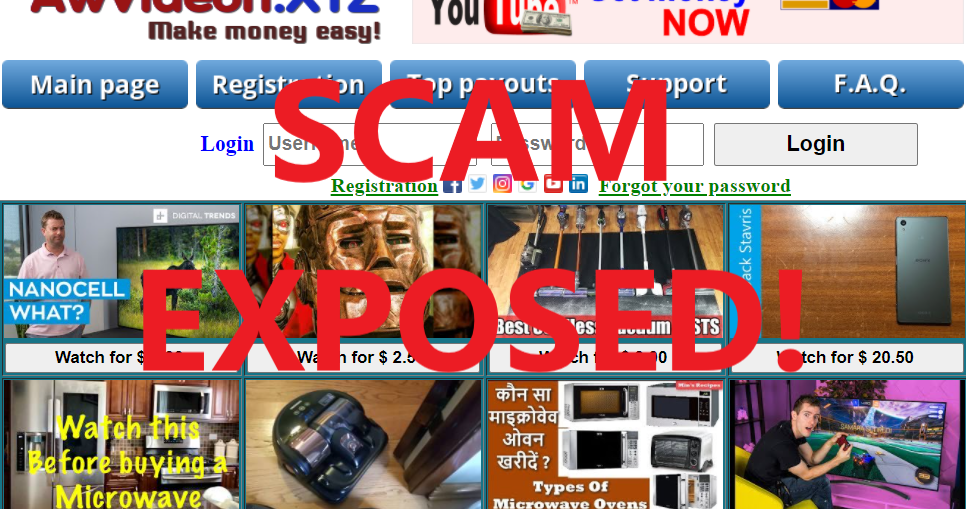 AwVideon.xyz review scam