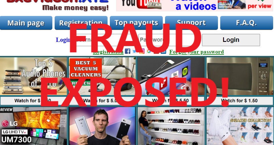 BxeVideon.xyz review scam