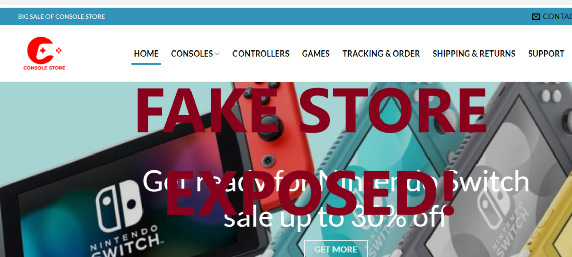 Console Store review scam