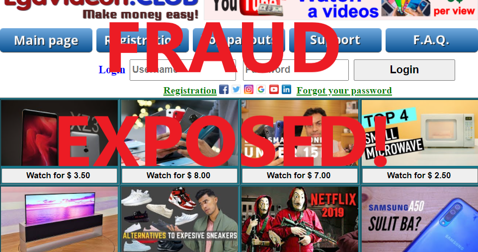 EgaVideon.club review scam