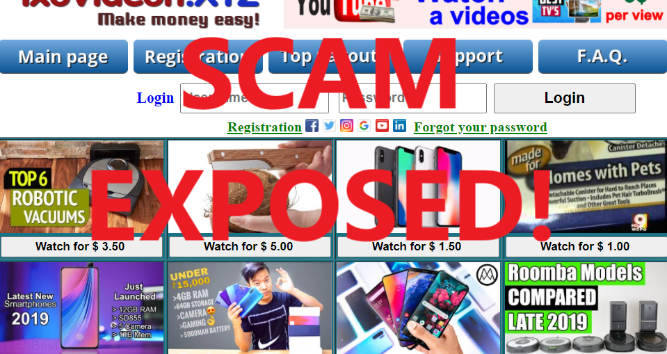 IxoVideon.xyz review scam